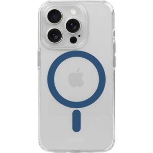 Holdit iPhone 15 Pro Max MagSafe Case - Transparent / Denim Blue