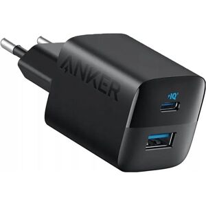 Anker 323 33W Vægoplader m. USB-A & USB-C - Sort