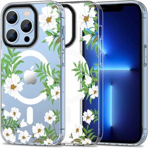 iPhone 13 Pro Tech-Protect MagMood Cover - MagSafe Kompatibel - Spring Daisy