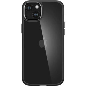 iPhone 15 Plus Spigen Ultra Hybrid Cover - Gennemsigtig / Sort