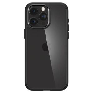 iPhone 15 Pro Max Spigen Ultra Hybrid Cover - Gennemsigtig / Sort