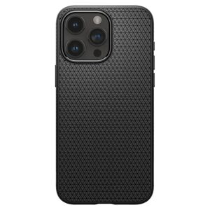 iPhone 15 Pro Spigen Liquid Air Cover - Sort