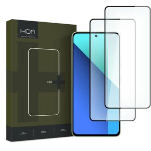 Xiaomi Redmi Note 13 (4G) Hofi Glass Pro+ Hærdet Glas Skærmbeskyttelse - Case Friendly - 2-Pak - Sort Kant
