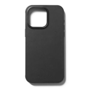 Mujjo iPhone 15 Pro Max Leather Shield Case - MagSafe Kompatibel - Sort