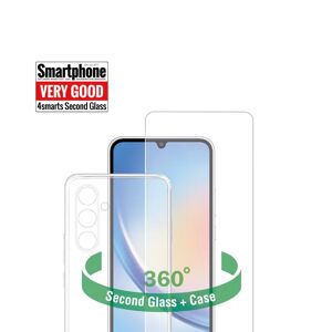 Samsung Galaxy A24 4smarts Second Glass X-Pro 360° Protection Set (Cover + Skærmbeskyttelse)