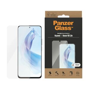 Honor 90 Lite PanzerGlass Ultra Wide Fit Skærmbeskyttelse - Platinum Strength - Sort Kant