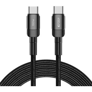 Tech-Protect Ultraboost Evo PD 100W/5A USB-C til USB-C Kabel 3m - Sort