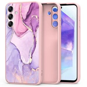 Samsung Galaxy A55 (5G) Tech-Protect Icon Silikone Cover - Colorful Marble