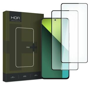 Xiaomi Redmi Note 13 (5G) / 13 Pro (4G / 5G) Hofi Glass Pro+ Hærdet Glas Skærmbeskyttelse - Case Friendly - 2-Pak - Sort Kant