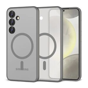 Samsung Galaxy S24+ (Plus) Tech-Protect Magmat Cover - MagSafe Kompatibel - Mat Titanium