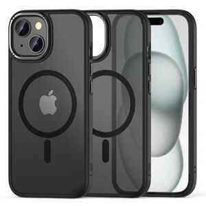 iPhone 15 Tech-Protect Magmat Cover - MagSafe Kompatibel - Mat Sort 2