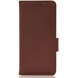 MOBILCOVERS.DK Asus Zenfone 10 / 9 Læder Cover m. Pung og Strop - Brun