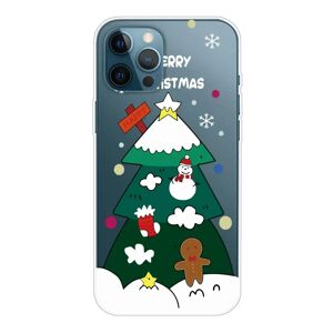 MOBILCOVERS.DK iPhone 14 Pro Fleksibel Plastik Jule Cover - Juletræ