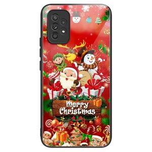 MOBILCOVERS.DK Samsung Galaxy A53 (5G) Jule Cover m. Glasbagside - Merry Christmas