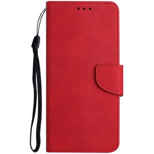 MOBILCOVERS.DK Xiaomi Redmi Note 12 Pro (5G) / Poco X5 Pro (5G) Læder Cover m. Pung og Strop - Rød