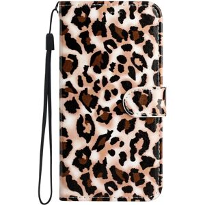 EIDERWOOD Motorola Moto G42 Læder Cover m. Pung og Strop - Leopard