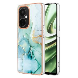 MOBILCOVERS.DK OnePlus Nord CE 3 Lite (5G) Hybrid Plastik Cover - Turkis Marmor