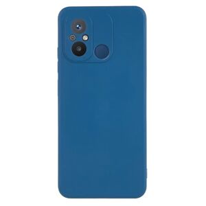 MOBILCOVERS.DK Xiaomi Redmi 12C Fleksibelt Plastik Cover - Mørkeblå