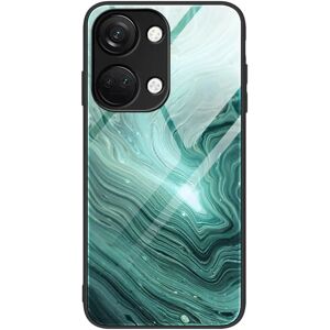 MOBILCOVERS.DK OnePlus Nord 3 (5G) Plastik Cover m. Glasbagside - Marmor Sten