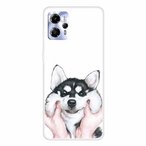 MOBILCOVERS.DK Motorola Moto G13 Fleksibelt Plastik Cover m. Print - Husky