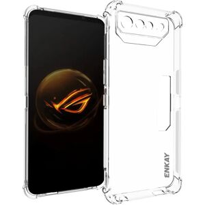 Asus ROG Phone 7 Enkay Anti-Slip Plastik Cover - Gennemsigtig