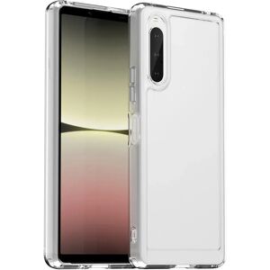 MOBILCOVERS.DK Sony Xperia 10 V Transparent Fleksibelt Plastik Cover - Gennemsigtig