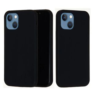 MOBILCOVERS.DK iPhone 15 Plus Liquid Silikone Cover - Sort