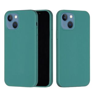 MOBILCOVERS.DK iPhone 15 Plus Liquid Silikone Cover - Mørkegrøn
