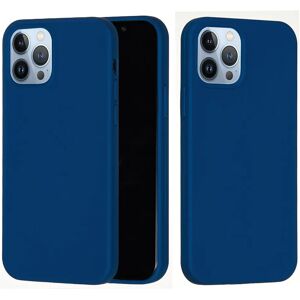 MOBILCOVERS.DK iPhone 15 Pro Liquid Silikone Cover - Navy Blå