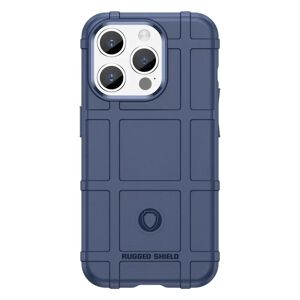 MOBILCOVERS.DK iPhone 15 Pro Rugged Shield Series Håndværker Cover - Mørkeblå