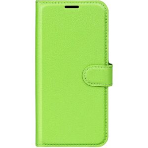 MOBILCOVERS.DK Xiaomi 13T / 13T Pro Litchi Læder Cover m. Pung - Grøn