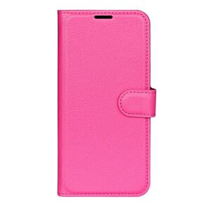 MOBILCOVERS.DK Xiaomi 13T / 13T Pro Litchi Læder Cover m. Pung - Pink