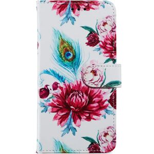 MOBILCOVERS.DK Honor 90 Lite Kunstlæder Cover m. Pung og Strop - Blomster