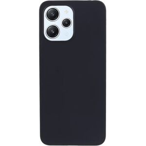 MOBILCOVERS.DK Xiaomi Redmi 12 (4G) / 12 (5G) / Poco M6 Pro (5G) Hårdt Plastik Cover - Sort