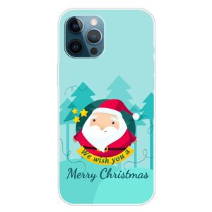 MOBILCOVERS.DK iPhone 15 Pro Max Fleksibelt Plastik Jule Cover - Merry Christmas - Tegneserie Julemand