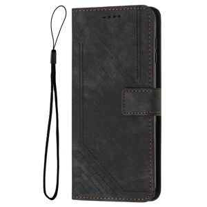 EIDERWOOD Motorola Moto G Play 5G (2024) Læder Cover m. Pung og Strop - Sort