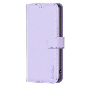 EIDERWOOD Sony Xperia 1 VI Kunstlæder Flip Cover m. Kortholder & Ståfunktion - Lavendel