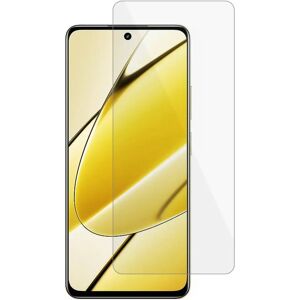 MOBILCOVERS.DK Realme 11 5G Arc Edge Hærdet Glas Skærmbeskyttelse - Case Friendly - Gennemsigtig