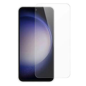 MOBILCOVERS.DK Samsung Galaxy S24+ (Plus) Arc Edge Hærdet Glas Skærmbeskyttelse - Case Friendly - Gennemsigtig