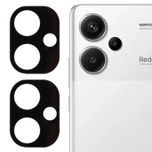 MOBILCOVERS.DK Xiaomi Redmi Note 13 Pro+ (Plus) Kameralinse Beskyttelsesglas - 2-Pak - Sort