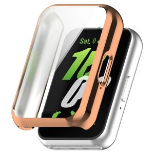 MOBILCOVERS.DK Samsung Galaxy Fit3 Plastik Cover m. Indbygget Skærmbeskytter - Rose Gold