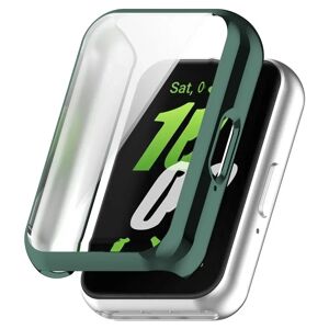 MOBILCOVERS.DK Samsung Galaxy Fit3 Plastik Cover m. Indbygget Skærmbeskytter - Grøn