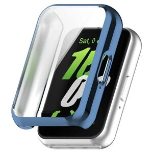 MOBILCOVERS.DK Samsung Galaxy Fit3 Plastik Cover m. Indbygget Skærmbeskytter - Blå