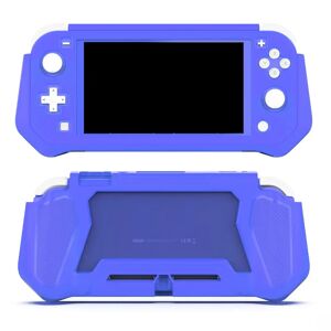 MOBILCOVERS.DK Nintendo Switch Lite 360° Plastik Cover m. Indbygget Skærmbeskyttelse - Blå