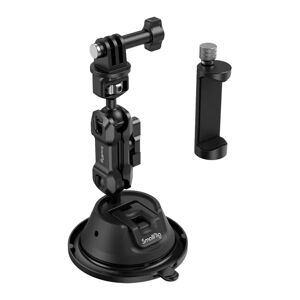 SmallRig 4275 Universal Actionkamera / Mobil Mount m. Sugekop - Sort