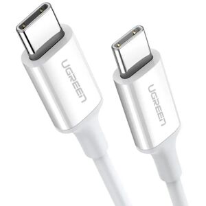 Ugreen 60W USB-C til USB-C Kabel 0.5m - Hvid