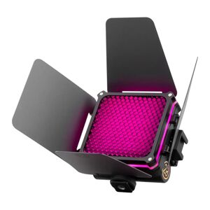 Zhiyun LED Fiveray M20C (RGB) Combo Lommelygte m. Magnetisk Forlængerbeslag - Sort