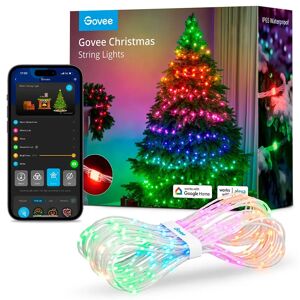Govee Christmas Lights Smart Home Lyskæde - 20m - Flerfarvet Lys