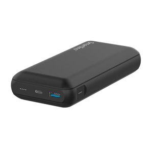 Smartline 22.5W Fast Charger Powerbank - 1 x USB-A (QC) & 1 x USB-C (PD) - 20000 mAh - Sort