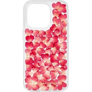 iDeal Of Sweden iPhone 15 Pro Clear Case - Red Roses